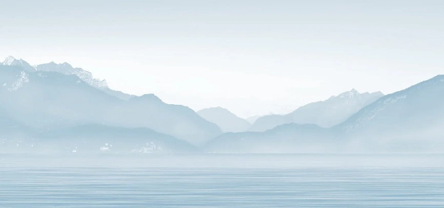 Papier peint Annecy et son lac paisible