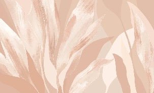 Papier peint étoffe florale nude
