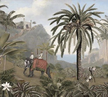 Papier peint à l'aube du Bengale, XXL, tendance