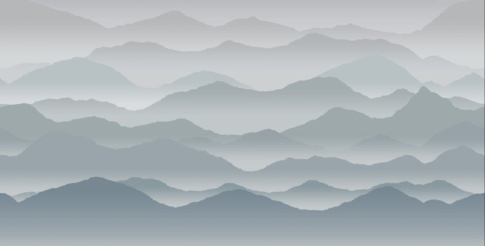 Panoramic wallpaper cimes mist