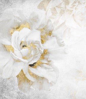 Papier peint Fleur Or, XXL, tendance