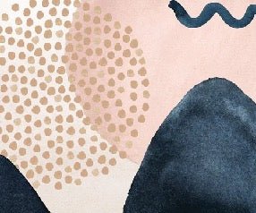 Papier peint panoramique blush