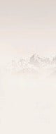 Tapete Mont Blanc im Sepia-Nebel
