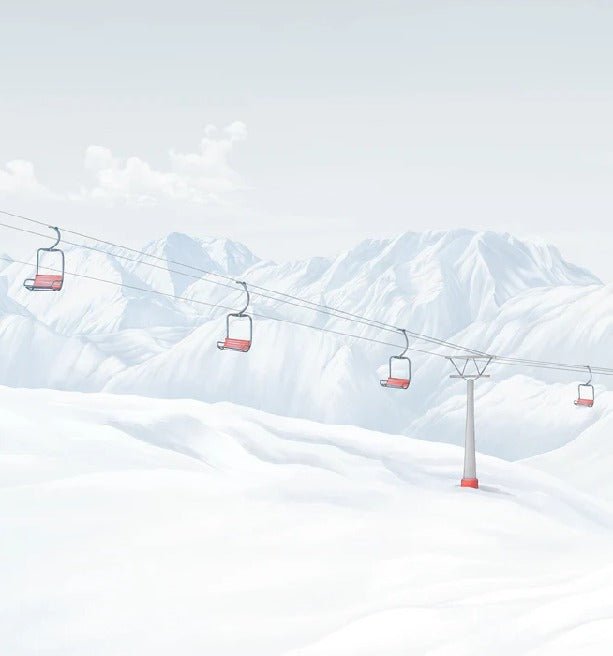 Papier peint massif des grandes Rousses, XXL, tendance