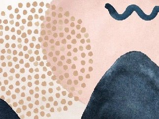 Papier peint panoramique blush, XXL, tendance