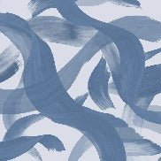 Papier peint contemporain – Bleu vibration