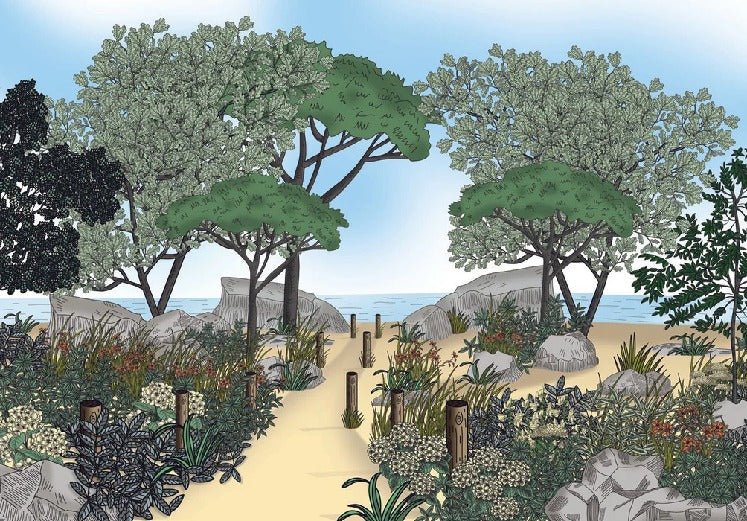 Papier peint paysage France bord de mer, XXL, tendance