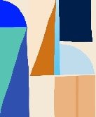 Papier peint Memphis style vibrant, XXL, tendance