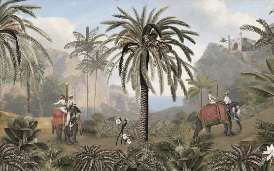 Papier peint à l'aube du Bengale, XXL, tendance