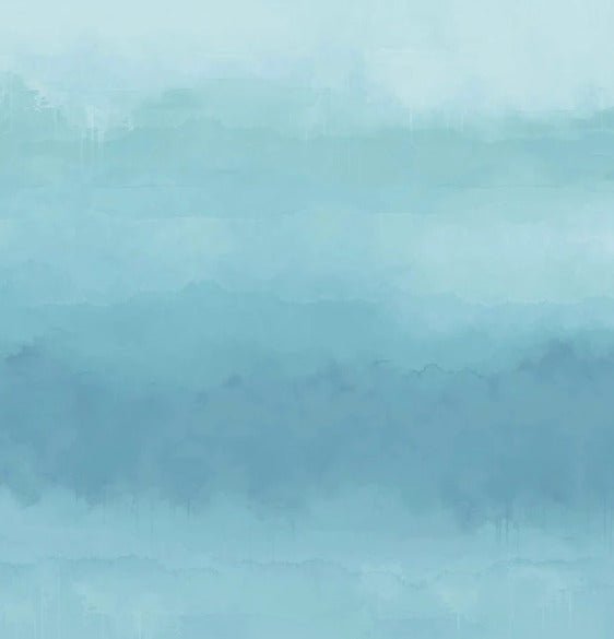 Panorama-Tapete mit blauem Farbverlauf