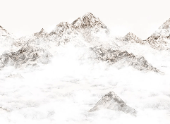 Papier peint Mont Everest