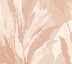 Papier peint étoffe florale nude - Muralconcept