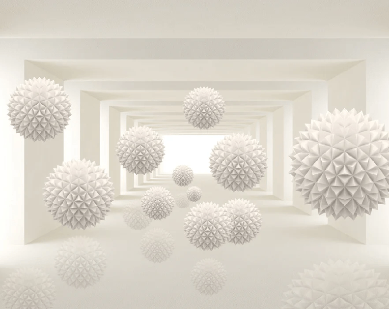 Papier peint Trompe l'oeil Moderne Conception, XXL, tendance