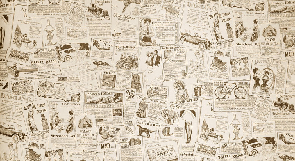 Papier peint Journal