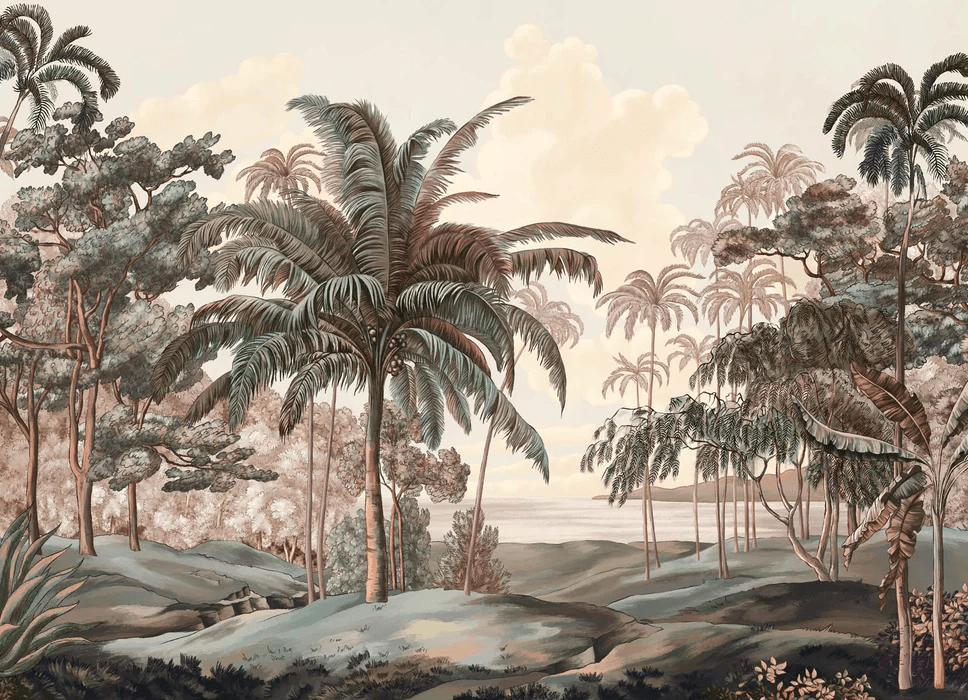 Papier peint paysage Célèbes terra