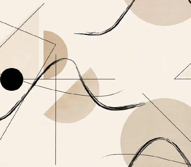 Papier peint motif graphique bold - Muralconcept