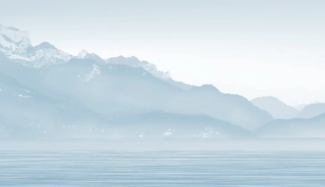 Papier peint Annecy et son lac paisible - Muralconcept