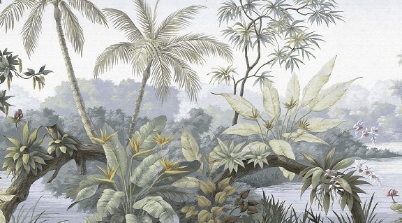 Papier peint Jungle Tendance - Muralconcept