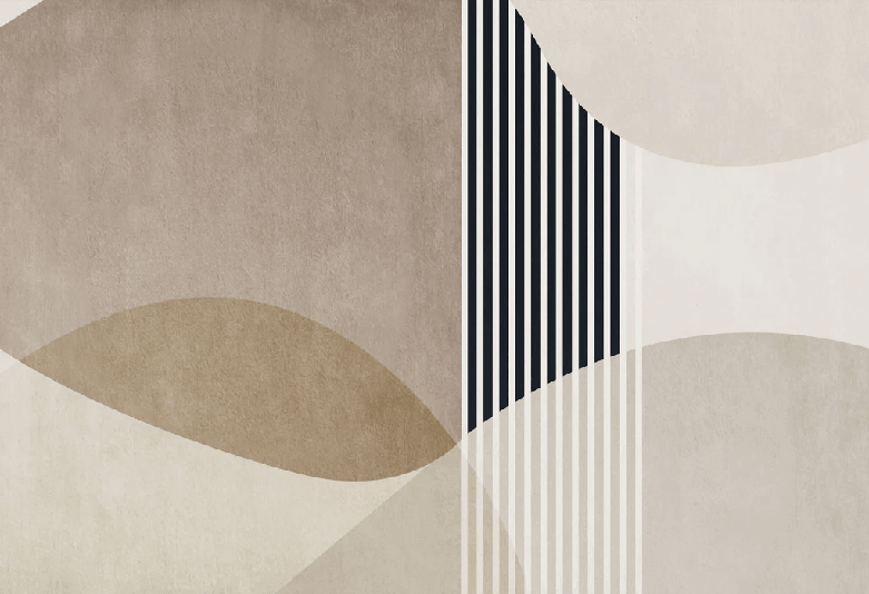 Papier peint forme créative - Muralconcept
