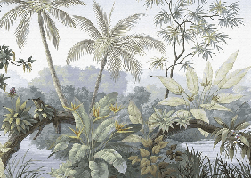 Papier peint Jungle Tendance - Muralconcept