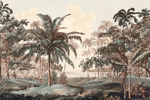 Papier peint paysage Célèbes terra