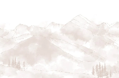 Papier peint panoramique Aravis beige