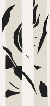 Papier peint rayure bichrome, XXL, tendance