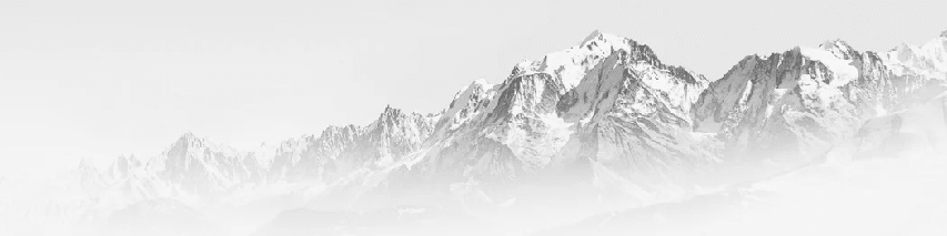 Papier peint matin brumeux Mont Blanc - Muralconcept