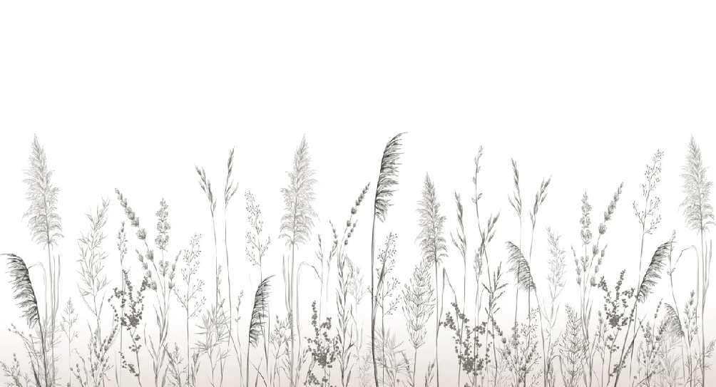 Papier peint poétique pampa