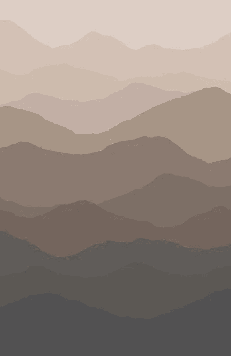 Papier peint wc panoramique dunes terracotta - Muralconcept