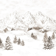 Alpi montagna carta da parati