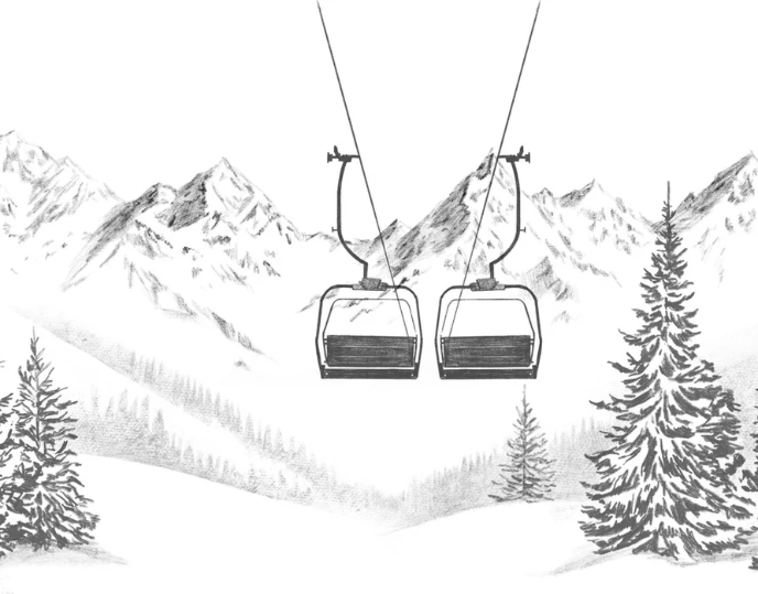 Papier peint immersion Alpine