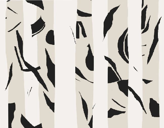 Papier peint rayure bichrome