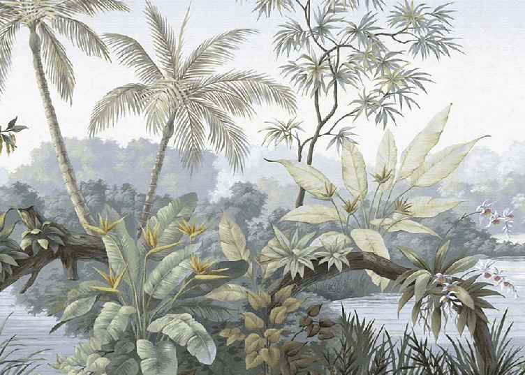Papier peint Jungle Tendance - Muralconcept