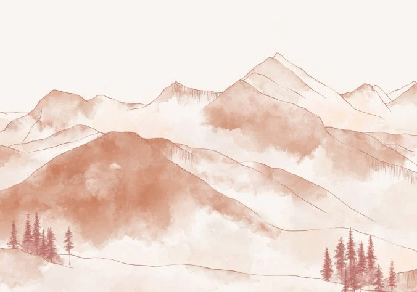 Papier peint montagne chaine des Aravis