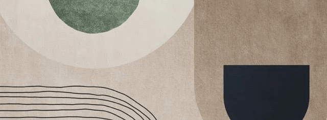 Papier peint arche esquisse géométrique - Muralconcept