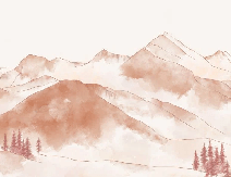 Papier peint montagne chaine des Aravis