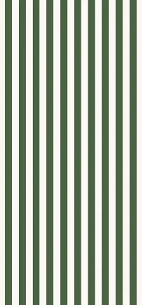 Papier peint salle de de bain rayure rétro vert jungle