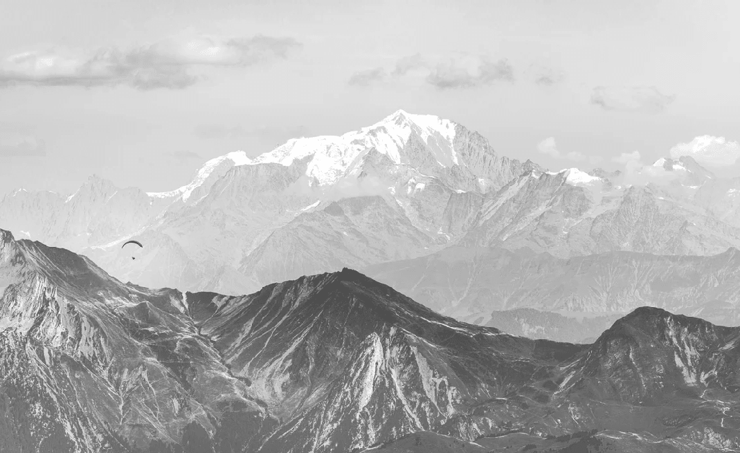 Papier peint salle de bain montagne ciel des aravis - Muralconcept