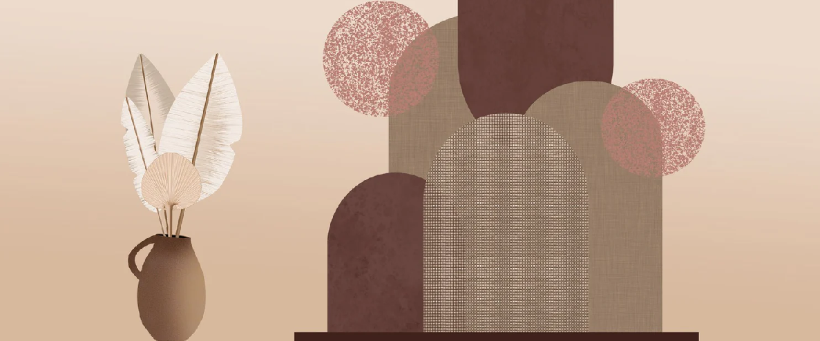 Papier peint panoramique Art design