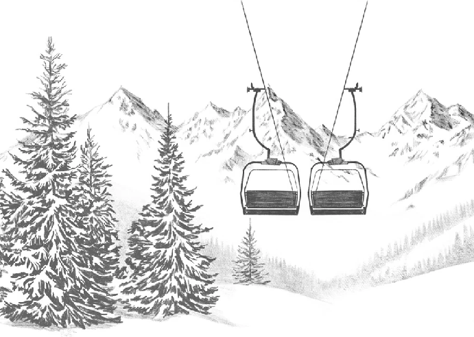 Papier peint immersion Alpine, XXL, tendance