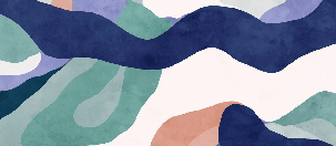 Papier peint abstrait ondulation - Muralconcept