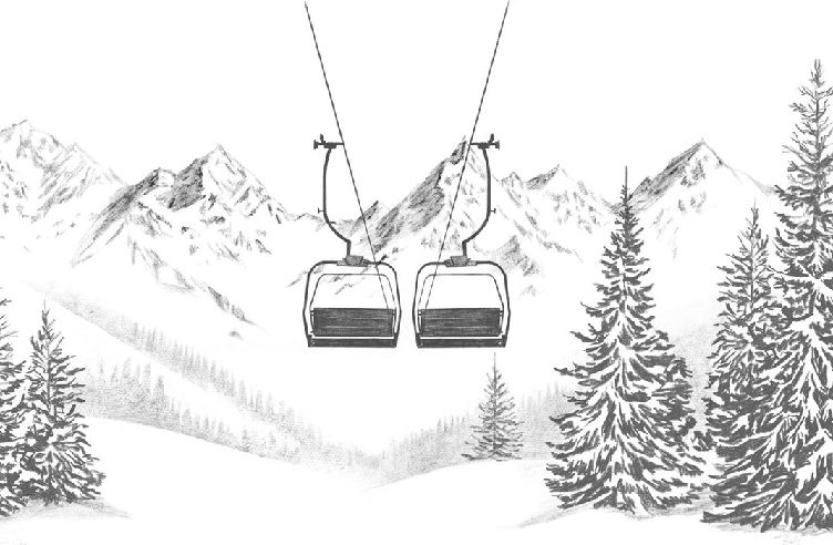 Papier peint immersion Alpine