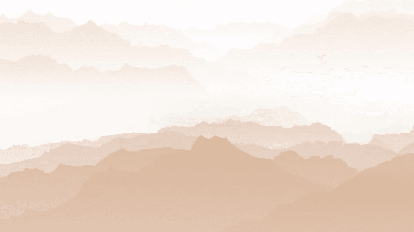 Papier peint montagne velours beige - Muralconcept