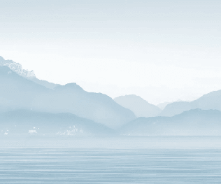 Papier peint Annecy et son lac paisible - Muralconcept