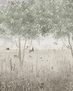 Papier peint panoramique clairière