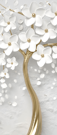 Papier peint panoramique Tree 3D, XXL, tendance