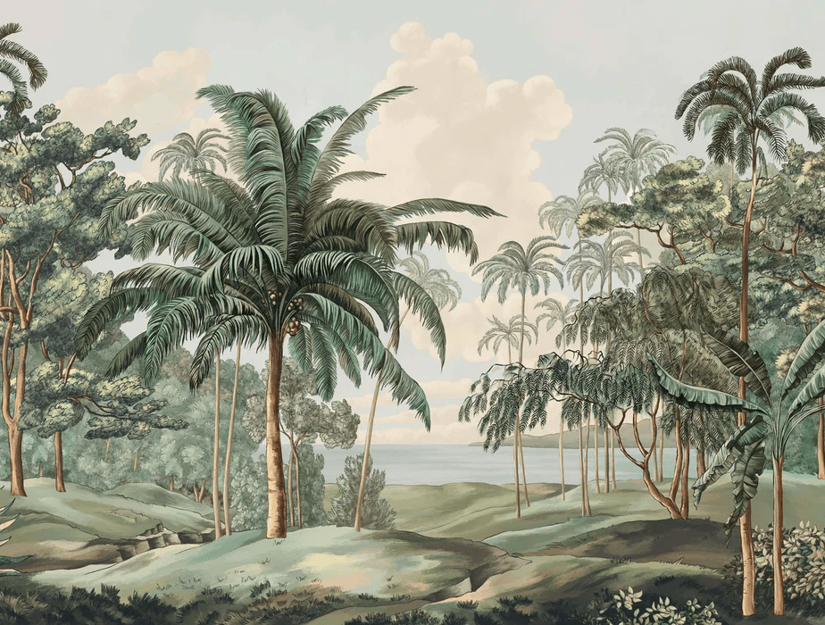 Papier peint paysage Célèbes