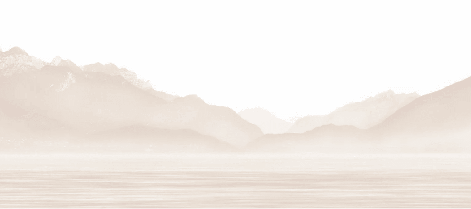 Papier peint Annecy et son lac paisible beige - Muralconcept