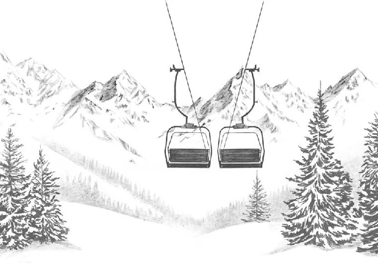 Papier peint immersion Alpine